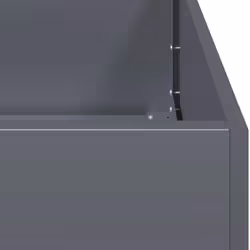 VidaXL 860768 planter Steel Anthracite - Additional view 6