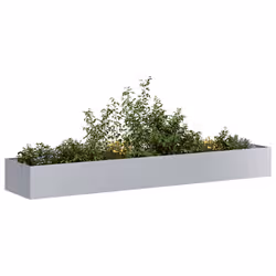 VidaXL 860771 planter Galvanized steel - Additional view 2