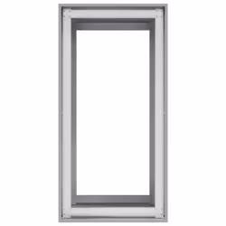 vidaXL Planter Outdoor Flower Pot Garden Raised Bed Patio Plant Pot Steel - galvanized steel/grey, 40 x 80 x 80 cm - Additional view 4