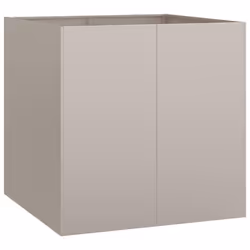 vidaXL Planter Outdoor Flower Pot Garden Raised Bed Patio Plant Pot Steel - weathering steel/brown, 80 x 80 x 80 cm - Additional view 4