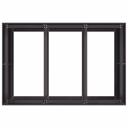 vidaXL Planter Outdoor Flower Pot Garden Raised Bed Patio Plant Pot Steel - steel/black, 120 x 80 x 80 cm - Additional view 4