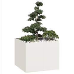 VidaXL 860823 planter Steel White - Additional view 2