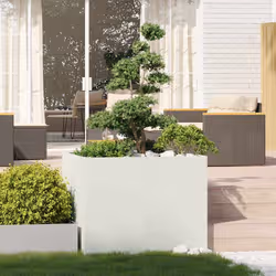 VidaXL 860823 planter Steel White - Additional view 3