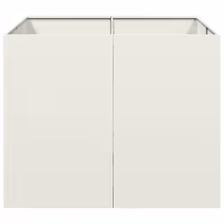 VidaXL 860823 planter Steel White - Additional view 4