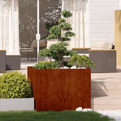 VidaXL 860828 planter Steel Rust colour - Additional view 2