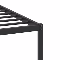 vidaXL Bed Frame without Mattress Smoked Oak 90x190 cm Single Engineered Wood - sonoma oak, 90 x 190 cm - Additional view 9