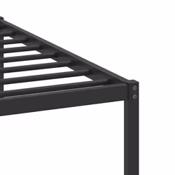 vidaXL Metal Bed Frame without Mattress double bed - sonoma oak, 193 x 203 cm - Additional view 9