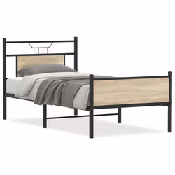 VidaXL 4106971, Oak, 85.5 cm, 2.07 m, 91.5 cm, 800 x 2000 mm, 27 cm
