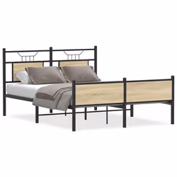 VidaXL 4106980, Oak, 147 cm, 196 cm, 91.5 cm, 1400 x 1900 mm, 27 cm