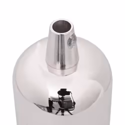 vidaXL Lamp Holders 2 pcs Red Bronze E27 lamp base screw-in socket bulb holder - satin nickel, 41 x 86 mm - Additional view 4