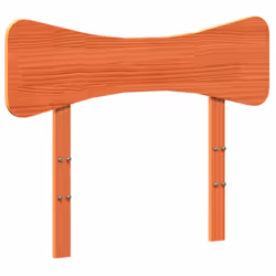 vidaXL Bed Frame without Mattress Bed Solid Wood Pine - wax brown, 90 x 200 cm - Additional view 5