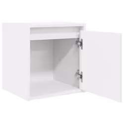 vidaXL Wall-Mounted Bedside Cabinets 2 pcs Concrete Grey 38x34x40 cm - white, 1 pcs - Additional view 4