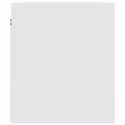 vidaXL Wall-Mounted Bedside Cabinets 2 pcs Concrete Grey 38x34x40 cm - white, 1 pcs - Additional view 6