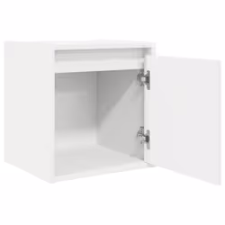 vidaXL Wall-Mounted Bedside Cabinets 2 pcs Concrete Grey 38x34x40 cm - white, 2 pcs - Additional view 5