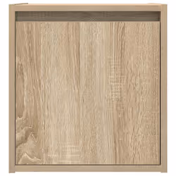 vidaXL Wall-Mounted Bedside Cabinets 2 pcs Concrete Grey 38x34x40 cm - sonoma oak, 1 pcs - Additional view 5