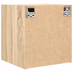 vidaXL Wall-Mounted Bedside Cabinets 2 pcs Concrete Grey 38x34x40 cm - sonoma oak, 1 pcs - Additional view 7