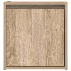 vidaXL Wall-Mounted Bedside Cabinets 2 pcs Concrete Grey 38x34x40 cm - sonoma oak, 2 pcs - Additional view 6