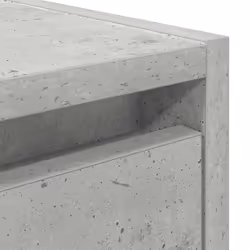 vidaXL Wall-Mounted Bedside Cabinets 2 pcs Concrete Grey 38x34x40 cm - concrete grey, 1 pcs - Additional view 9