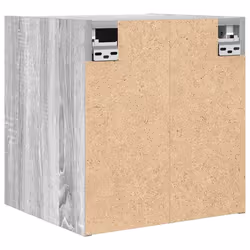 vidaXL Wall-Mounted Bedside Cabinets 2 pcs Concrete Grey 38x34x40 cm - grey sonoma, 1 pcs - Additional view 7