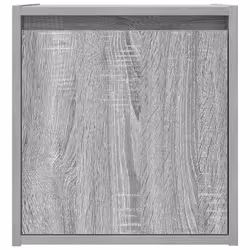 vidaXL Wall-Mounted Bedside Cabinets 2 pcs Concrete Grey 38x34x40 cm - grey sonoma, 2 pcs - Additional view 6