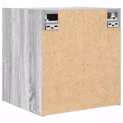 vidaXL Wall-Mounted Bedside Cabinets 2 pcs Concrete Grey 38x34x40 cm - grey sonoma, 2 pcs - Additional view 8