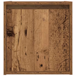 vidaXL Wall-Mounted Bedside Cabinets 2 pcs Concrete Grey 38x34x40 cm - old wood, 2 pcs - Additional view 6