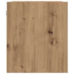 vidaXL Wall-Mounted Bedside Cabinets 2 pcs Concrete Grey 38x34x40 cm - artisan oak, 2 pcs - Additional view 7