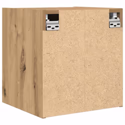 vidaXL Wall-Mounted Bedside Cabinets 2 pcs Concrete Grey 38x34x40 cm - artisan oak, 2 pcs - Additional view 8
