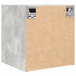 vidaXL Wall-mounted Bedside Cabinet Concrete Grey 38x34x40 cm bedside table - Additional view 7
