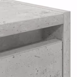 vidaXL Wall-mounted Bedside Cabinet Concrete Grey 38x34x40 cm bedside table - Additional view 8