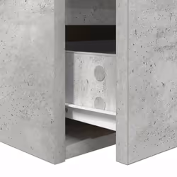 vidaXL Wall-mounted Bedside Cabinets 2 pcs Concrete Grey 38x34x40 cm - Additional view 10
