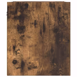 vidaXL Wall-mounted Bedside Cabinet Smoked Oak 38x34x40 cm bedside table - Additional view 6