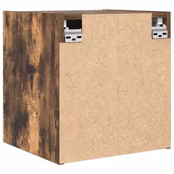 vidaXL Wall-mounted Bedside Cabinet Smoked Oak 38x34x40 cm bedside table - Additional view 7