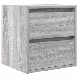 vidaXL Wall-mounted Bedside Cabinets 2 pcs Grey Sonoma 38x34x40 cm - Additional view 4