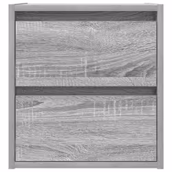 vidaXL Wall-mounted Bedside Cabinets 2 pcs Grey Sonoma 38x34x40 cm - Additional view 6