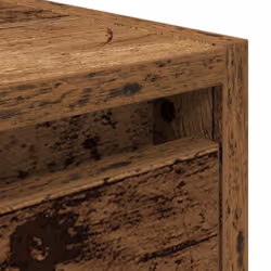 vidaXL Wall-mounted Bedside Cabinet Old Wood 38x34x40 cm bedside table - Additional view 8