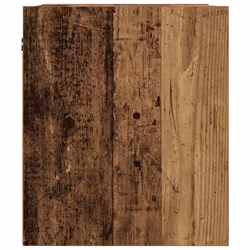 vidaXL Wall-mounted Bedside Cabinets 2 pcs Old Wood 38x34x40 cm bedside table - Additional view 7
