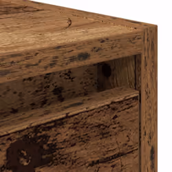 vidaXL Wall-mounted Bedside Cabinets 2 pcs Old Wood 38x34x40 cm bedside table - Additional view 9