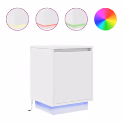 VidaXL 861265, White, Wood, 60 kg, 380 mm, 340 mm, 500 mm