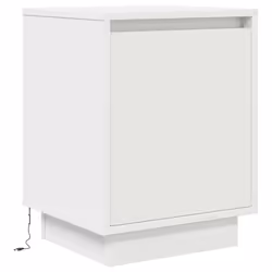 VidaXL 861265 nightstand/bedside table White