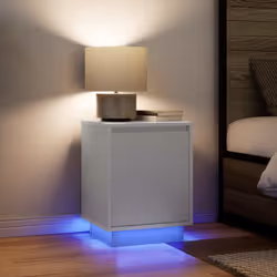 VidaXL 861266 nightstand/bedside table White