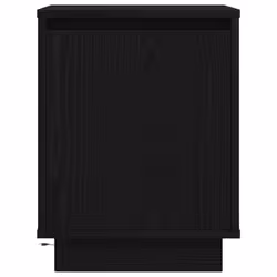 vidaXL Bedside Cabinet with LED LightsÃÂ Grey Sonoma 38x34x50 cm bedside table - black - Additional view 5