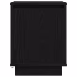 vidaXL Bedside Cabinets with LED LightsÂ 2 pcs Brown Oak 38x34x50 cm - black - Additional view 7