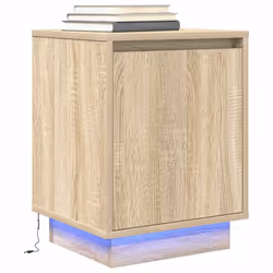 VidaXL 861270 nightstand/bedside table Oak