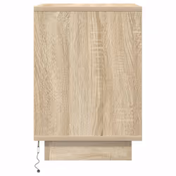 VidaXL 861270 nightstand/bedside table Oak - Additional view 7