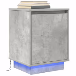 VidaXL 861272 nightstand/bedside table Concrete colour - Additional view 2