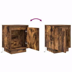 VidaXL 861273 nightstand/bedside table Oak - Additional view 7