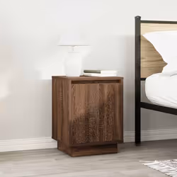VidaXL 861277 nightstand/bedside table Oak - Additional view 4