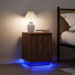 VidaXL 861277 nightstand/bedside table Oak - Additional view 5