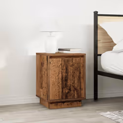 VidaXL 861279 nightstand/bedside table Wood - Additional view 4